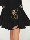 INTO THE EAST 25 Autumn/Winter Layered Short Skirt ITE-E1DGAW071BL21SK-HEI Black (E1DGAW070WT21SK)